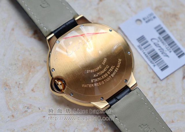 CARTIER手錶 全新v2版 卡地亞藍氣球 卡地亞機械男士腕表 卡地亞大號男款手錶  hds1601